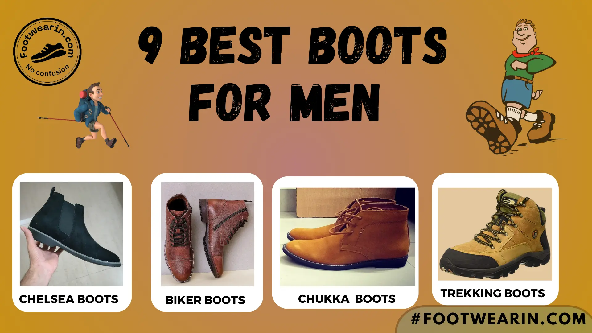 9 Best Boots For Men In India 2023 | Chelsea | Chukka