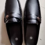 Black-leather-loafer
