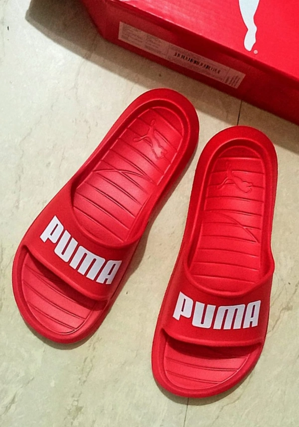 Puma-Slider-in-Red-colour