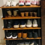 Organised-Shoes-In-Shoe-Rack