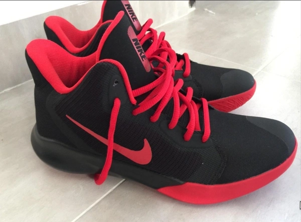 Nike-Precision-iii-Basketball-SHoes-In-Red-Black-Colour