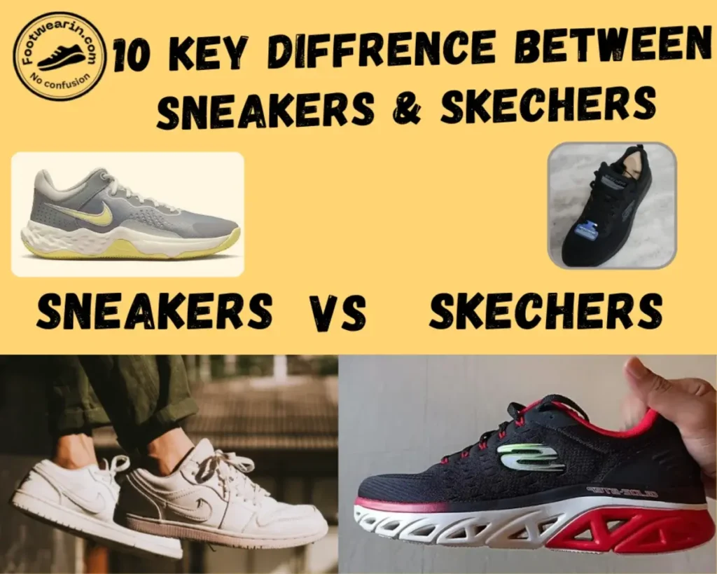 Diffrence-Between-Sneakers-and-Skechers