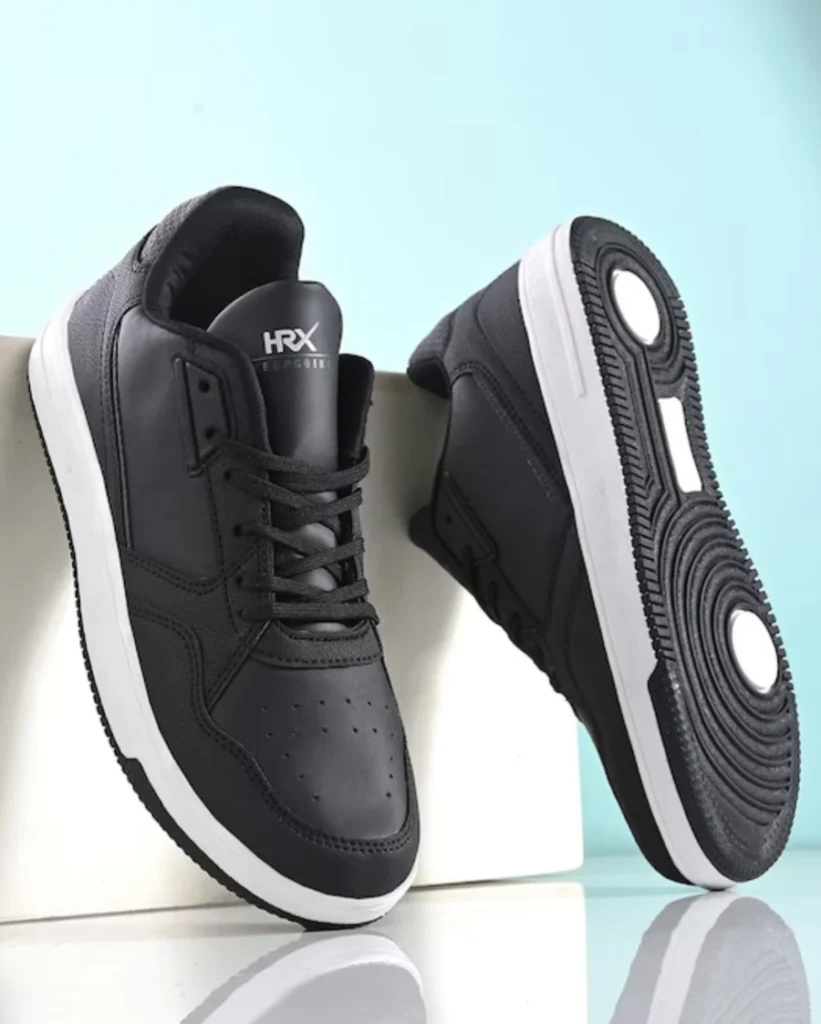 HRX-Black-Leather-Sneaker